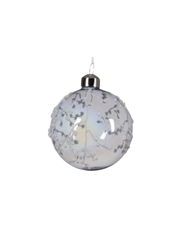 Winter Vine Ornament in Steel