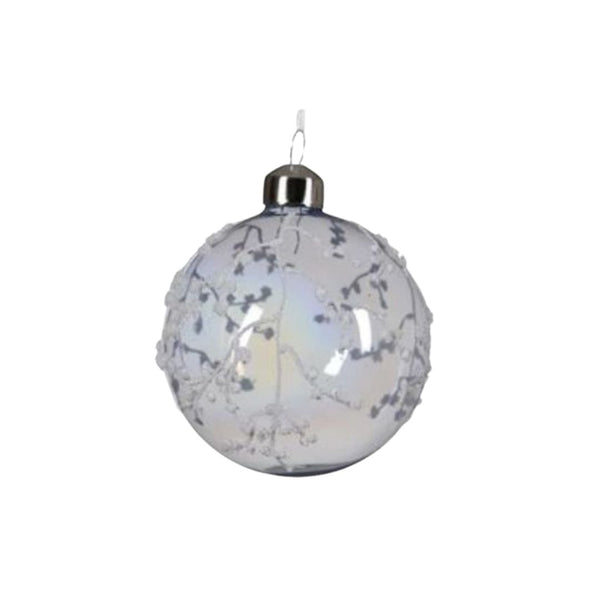 Winter Vine Ornament in Steel