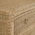 Woven Rattan Chest