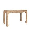 Woven Rattan Desk