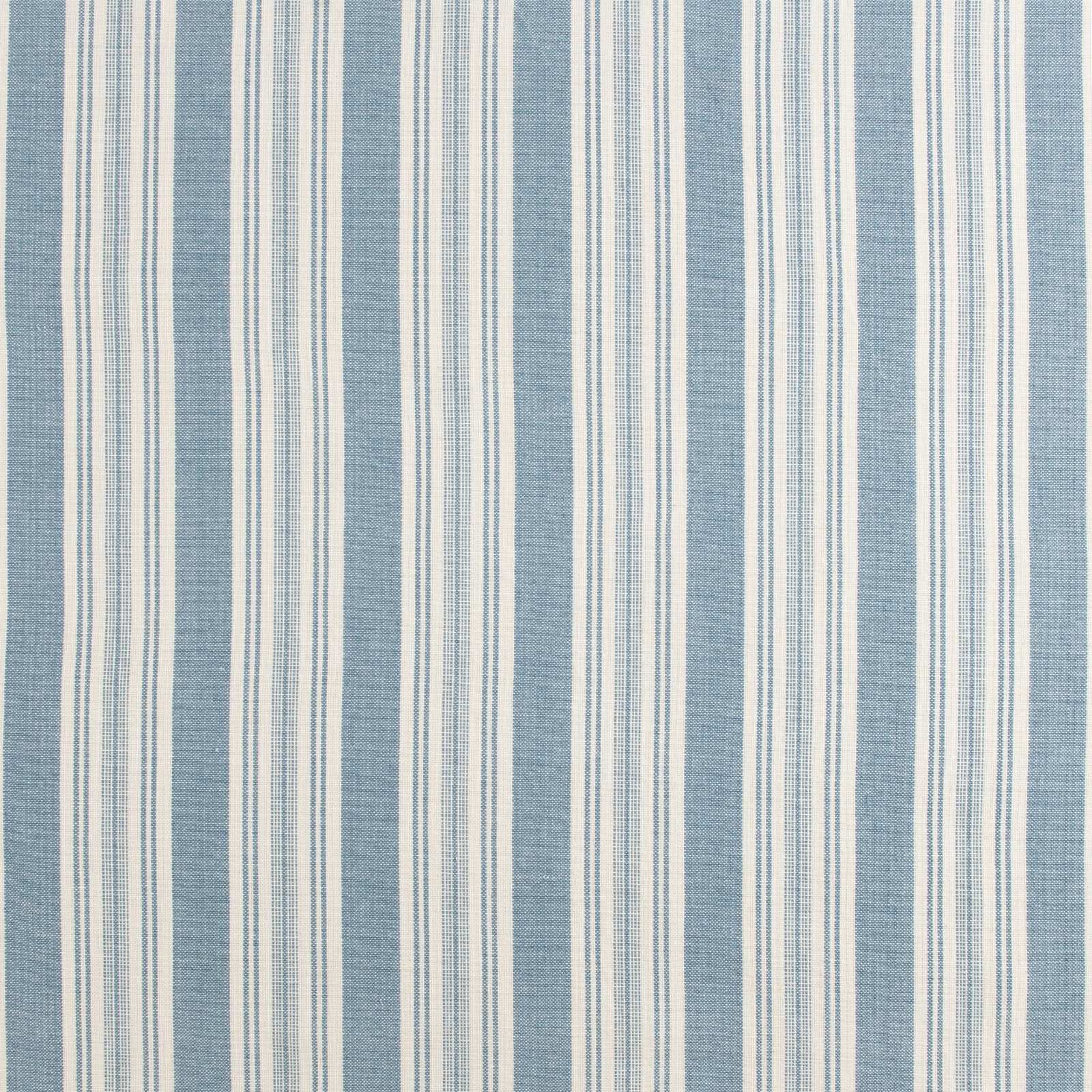 Brooks Stripe Fabric in Blue