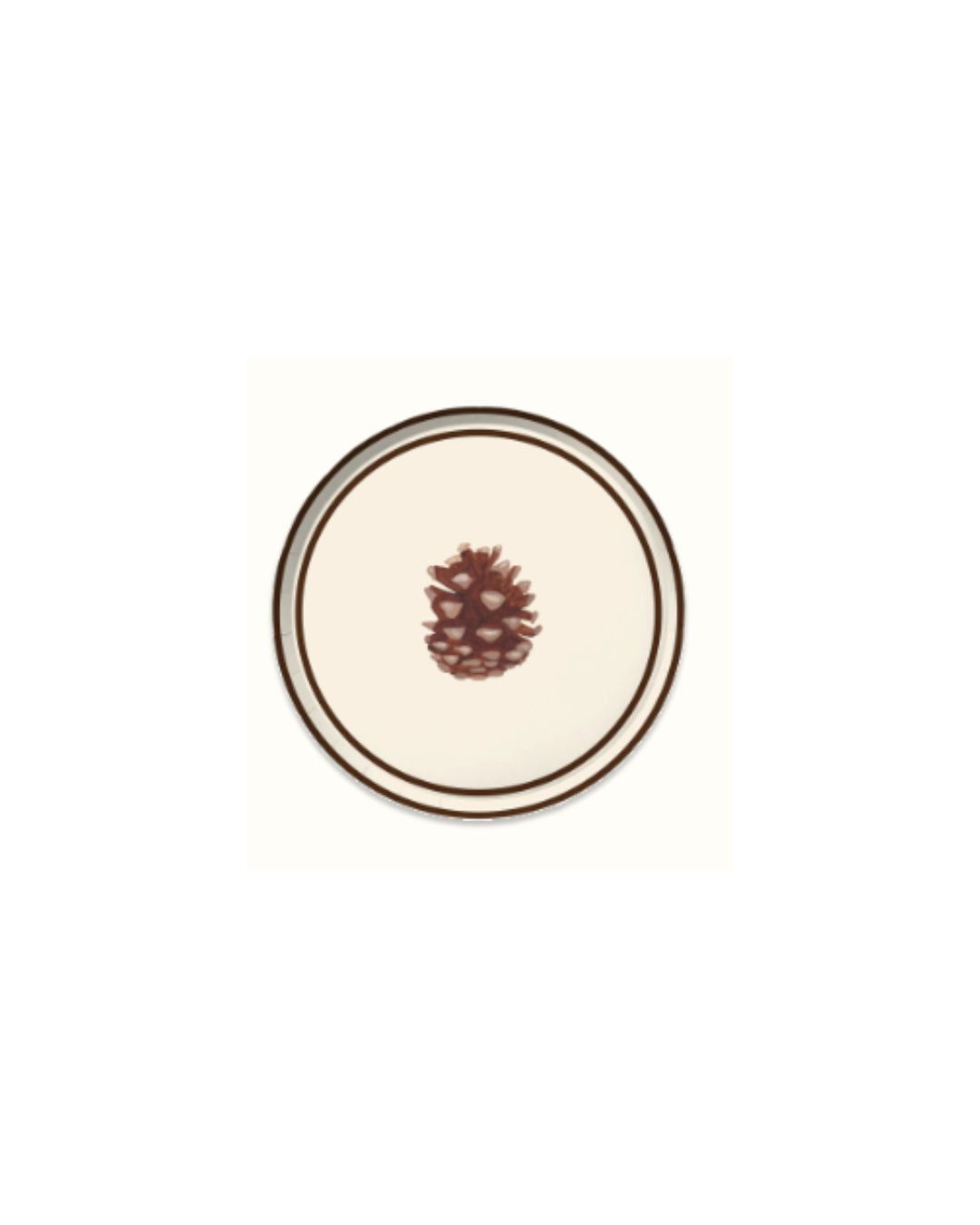Woodland Salad Paper Plate, Set of 12