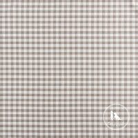 Stone Gingham Fabric