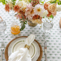 Lyla Floral Tablecloth in Sage