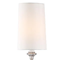 Abrams Double Sconce in Nickel
