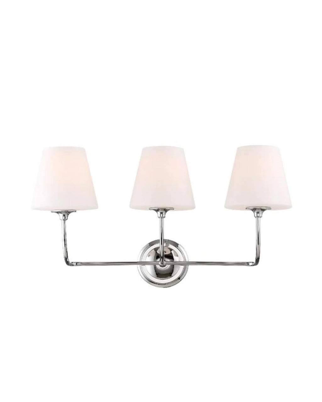 Abrams Vanity Light Polished Chrome