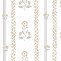 Annabelle Floral Fabric in Natural