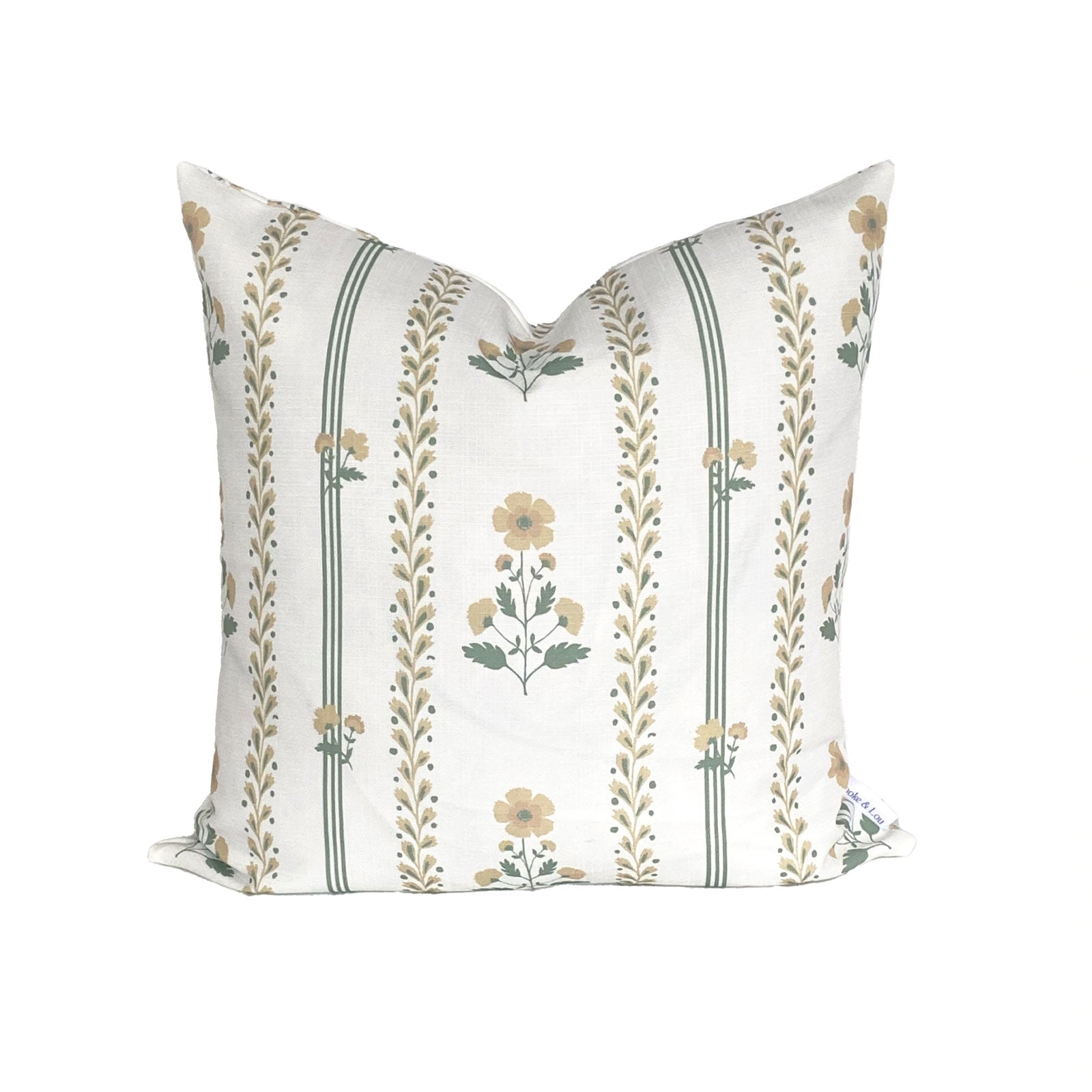 Annabelle Floral Pillow in Honey