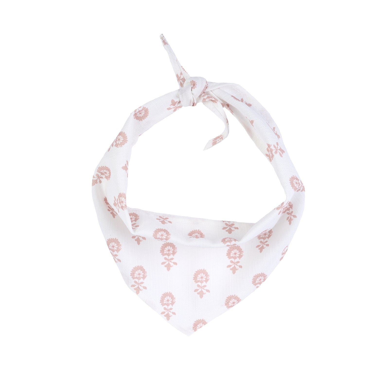 Lyla Soft Coral Dog Bandana