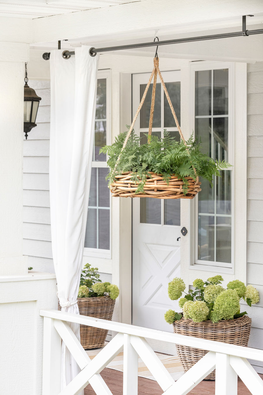 Woven Hanging Planter