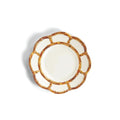 Bamboo Melamine Dinner Plates, Set of 4