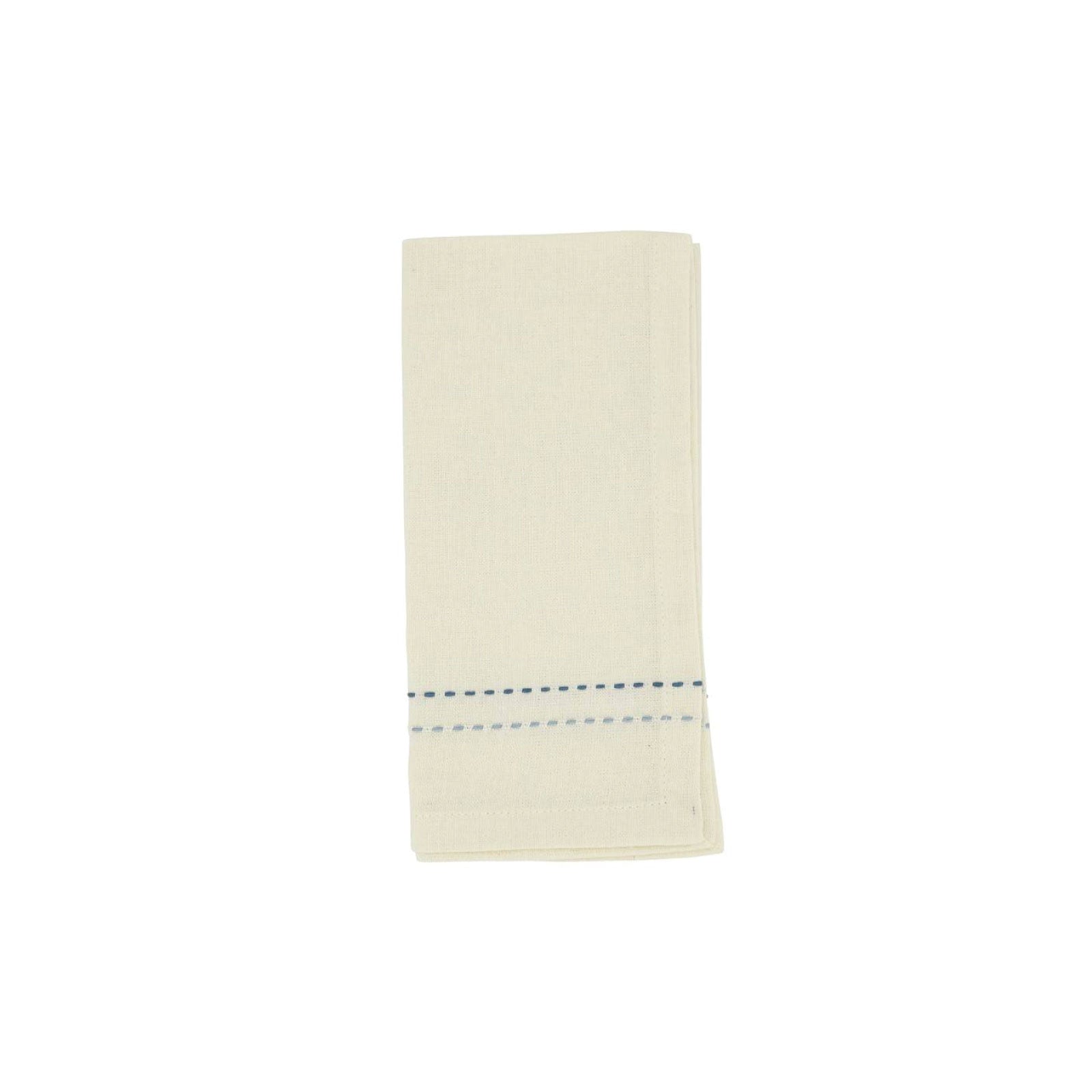 Blue Woven Stripe Napkin