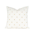 Daisy Embroidered Pillow