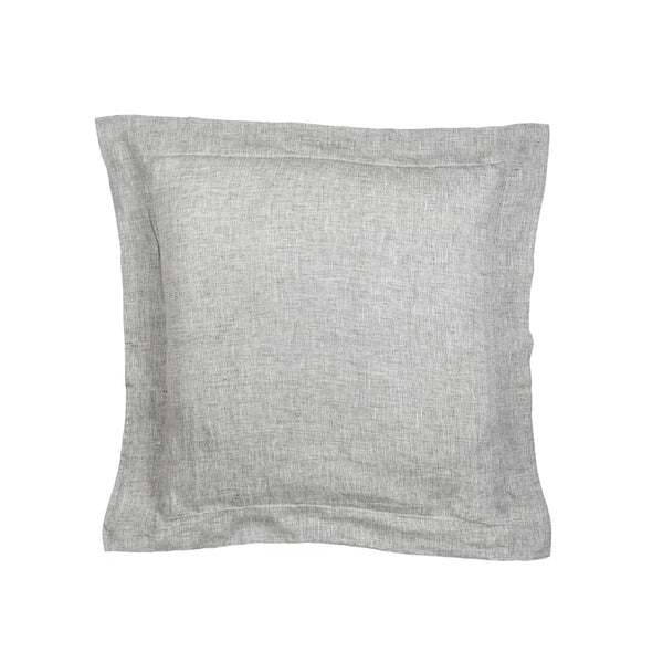 Hannah Linen Sham in Grey