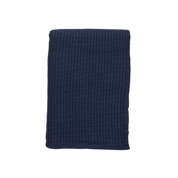 Penny Coverlet in Navy