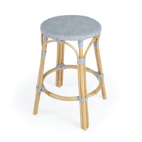 Cabana Backless Counter Stool in Blue