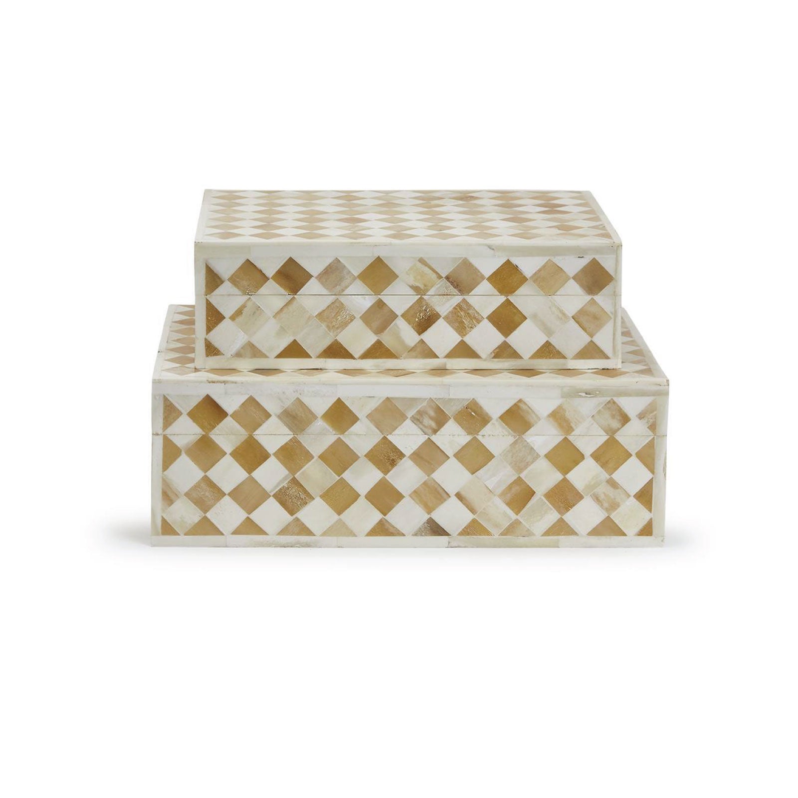 Checkered Decorative Box: A Stylish Storage Solution