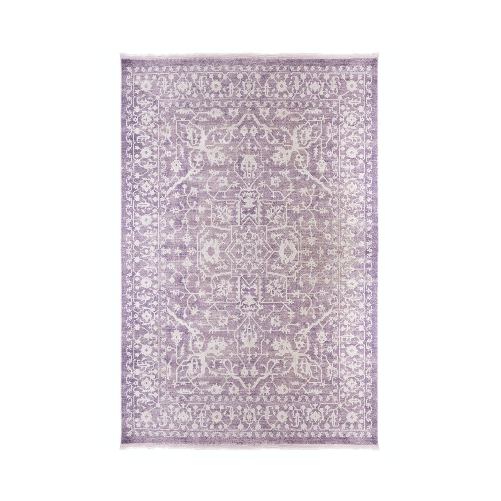 Clara Rug in Soft Plum