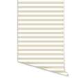 Coastal Stripe Wallpaper in Beige