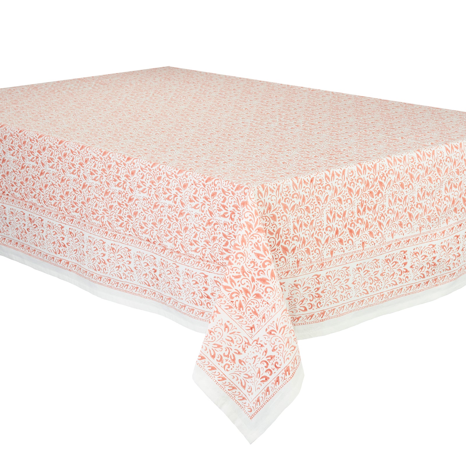 Nira Tablecloth in Coral