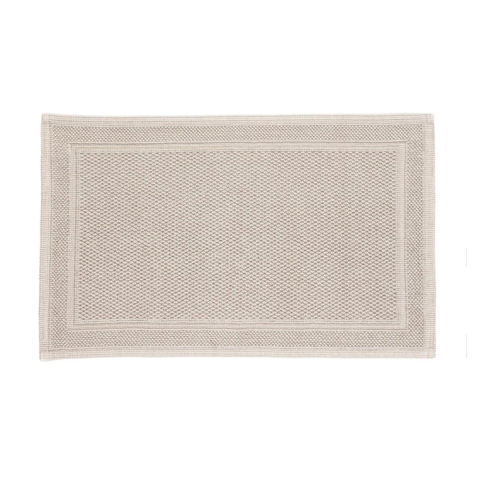 Cotton Bath Rug in Tan