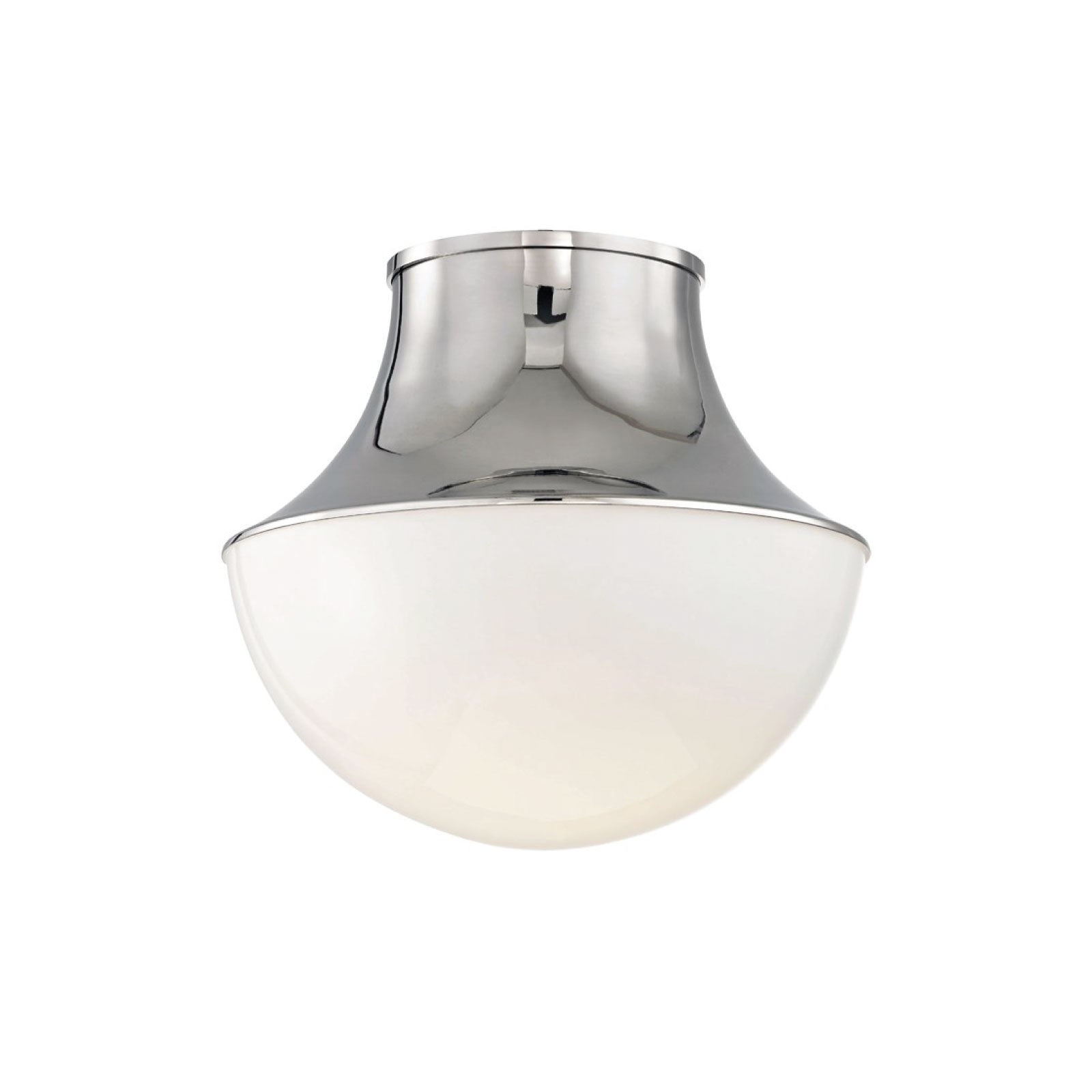 Crosby Flush Mount in Nickel - Small