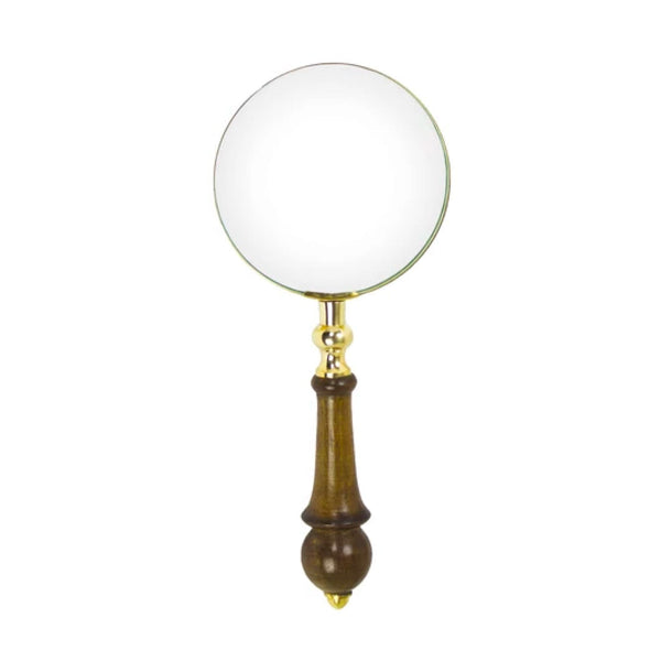 Decorative Wood Magnifying Glass