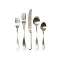 Dakota 5 Piece Flatware Set in Silver