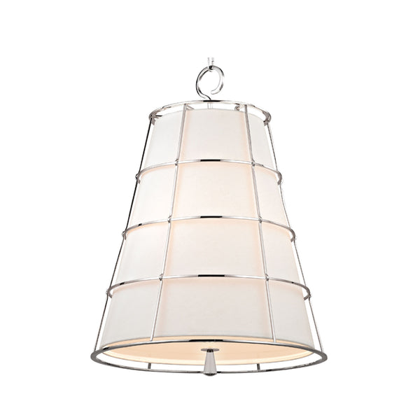 Eleni Pendant in Polished Nickel