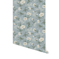 Emilie Wallpaper in Sky Blue