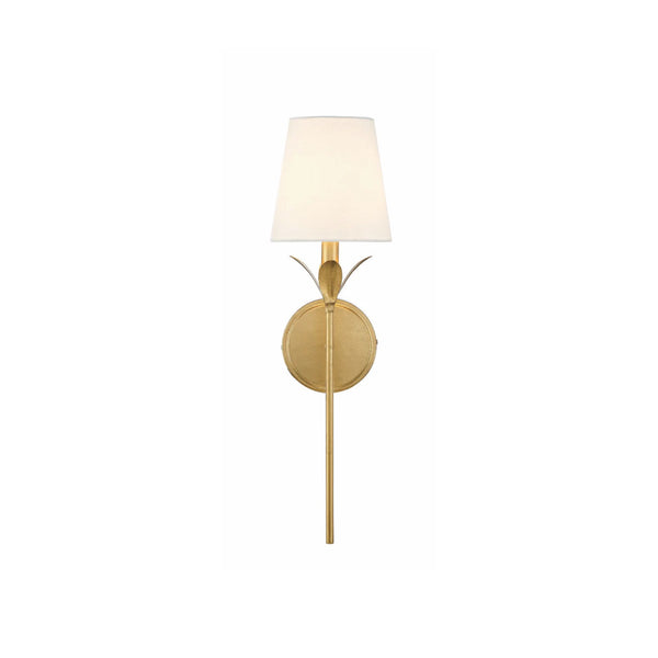 Flourish Sconce in Antique Gold