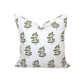 Frankie Floral Pillow in Olive