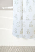 Frankie Floral Shower Curtain in Natural