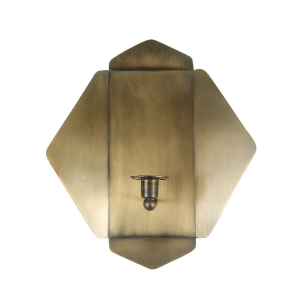 Geometric Candle Sconce