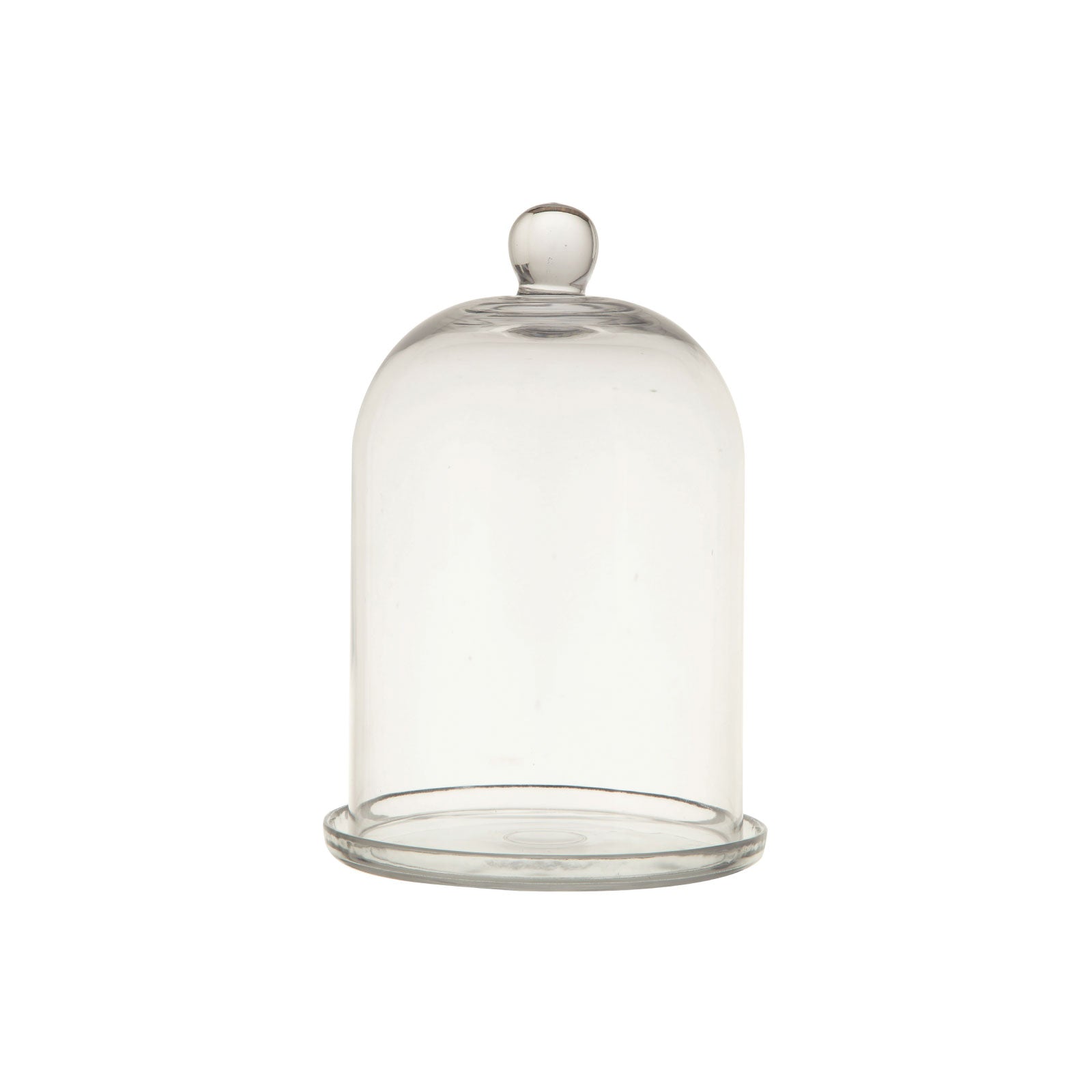 Glass Cloche with Plate