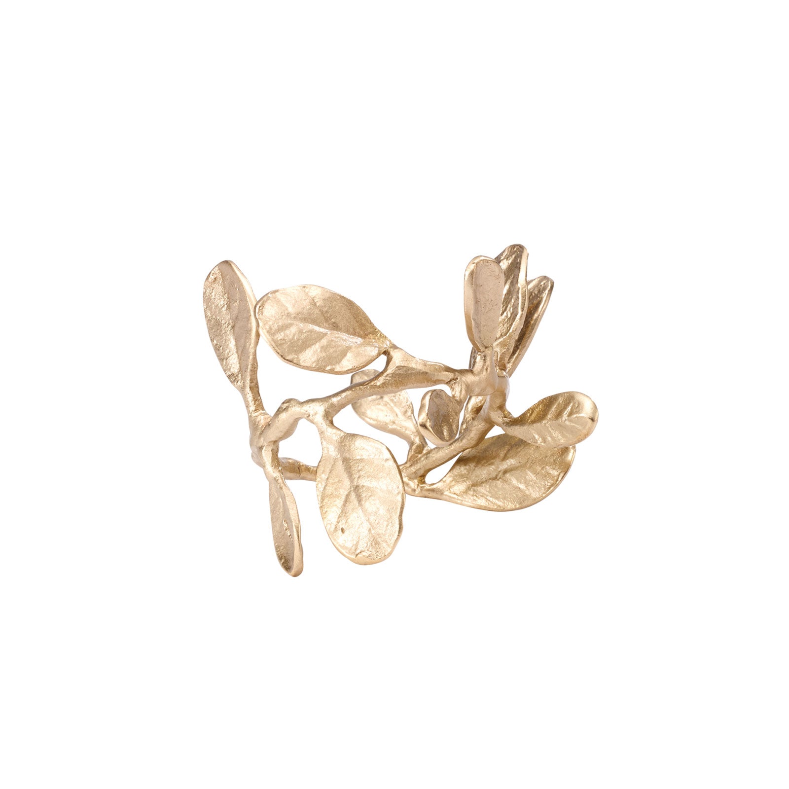 Gold Vine Napkin Ring