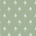 Hannah Floral Fabric in Sage