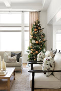 Small White Glittered Tree
