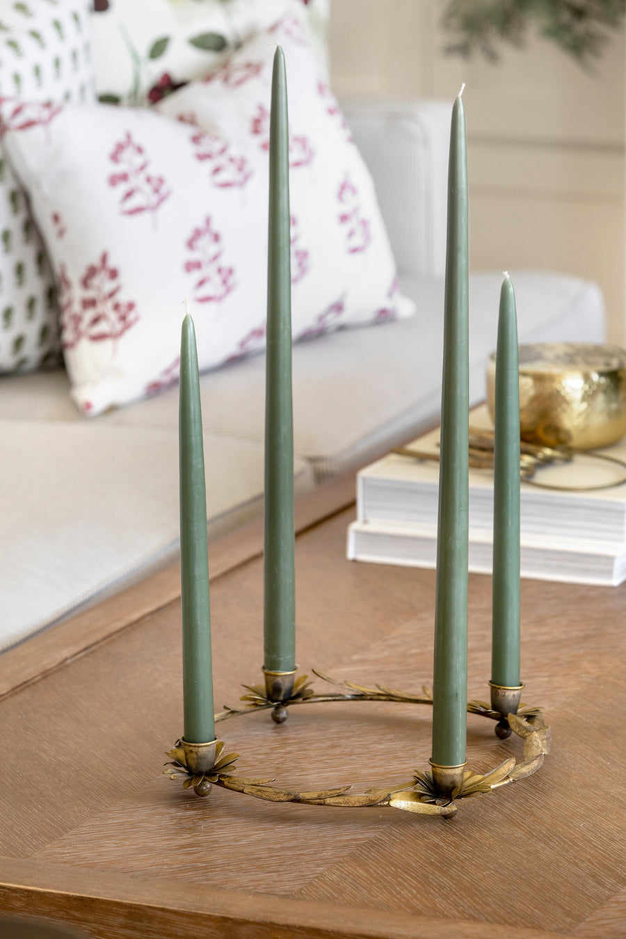 Taper Candle Set - Moss