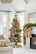 Camel Faux Fur Stocking