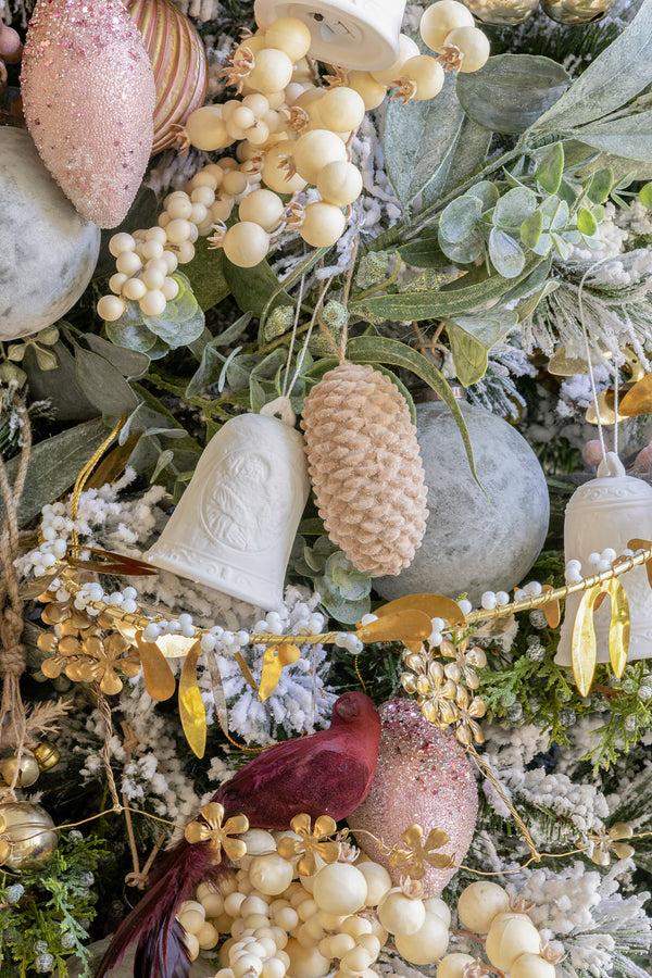 Pink Sparkle Ball Ornament