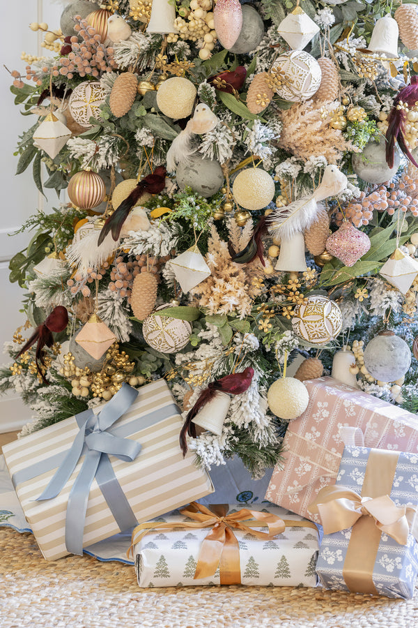 Sandstone French Wired Ribbon