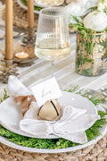 Large Gold Leaf Votive Holder