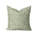 Jo Floral Pillow in Sage
