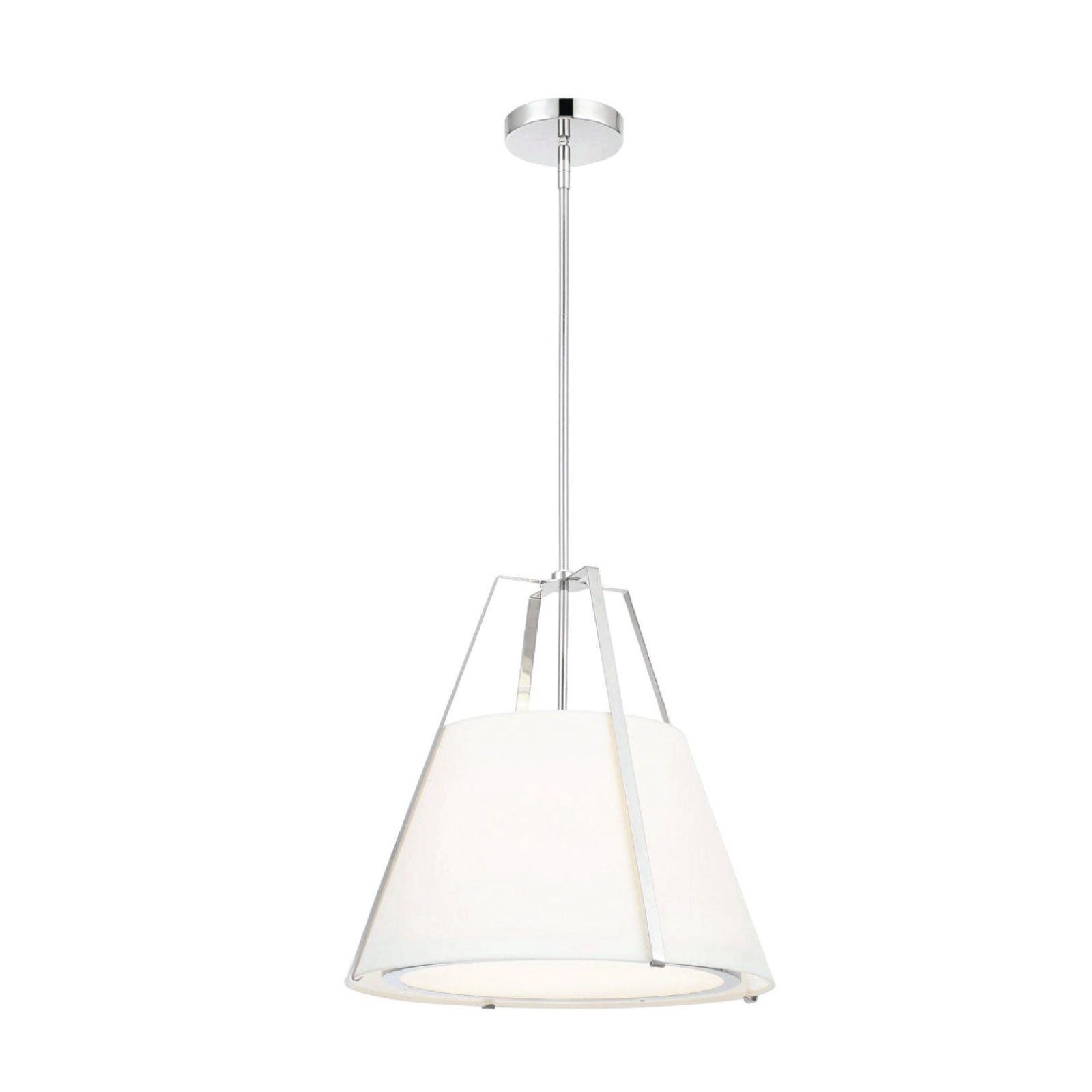 Joseph Pendant in Polished Nickel