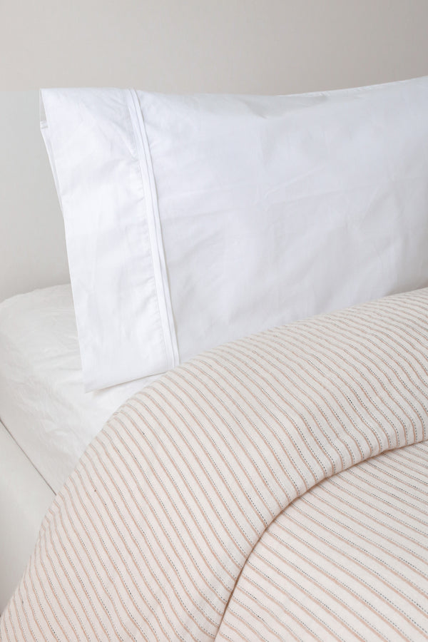 Jude Duvet Cover in Ivory