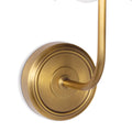 Coastal Living Ariel Sconce in Natural Brass