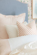 Starburst Embroidered Pillow in Petal