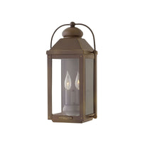 Lincoln Wall Lantern In Oiled Bronze