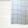 Linden Plaid Shower Curtain in Natural